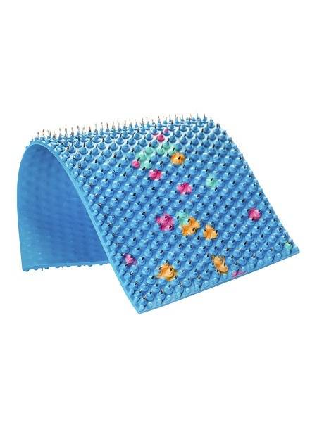 Lyapko Small Mat: Metal Acupuncture Mat (23.7 x 13.7 cm, 6mm Spacing)