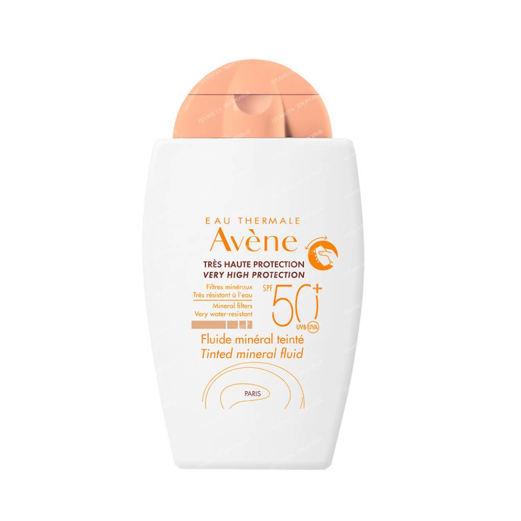 AVENE Tinted Sunscreen Mineral Fluid SPF 50+ 40 ml