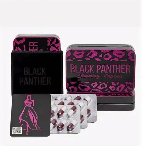 Black Panther Fat Burner Capsules: Weight Loss & Metabolism Boost