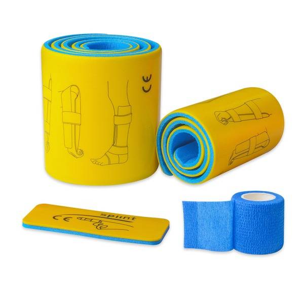 Fracture Immobilization Splints: Arm, Leg & Finger Sizes (90x11cm, 46x11cm, 11x5cm)