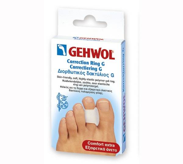 Gehwol Toe Corrector Gel Rings (3 Pack) - Protective & Comfortable