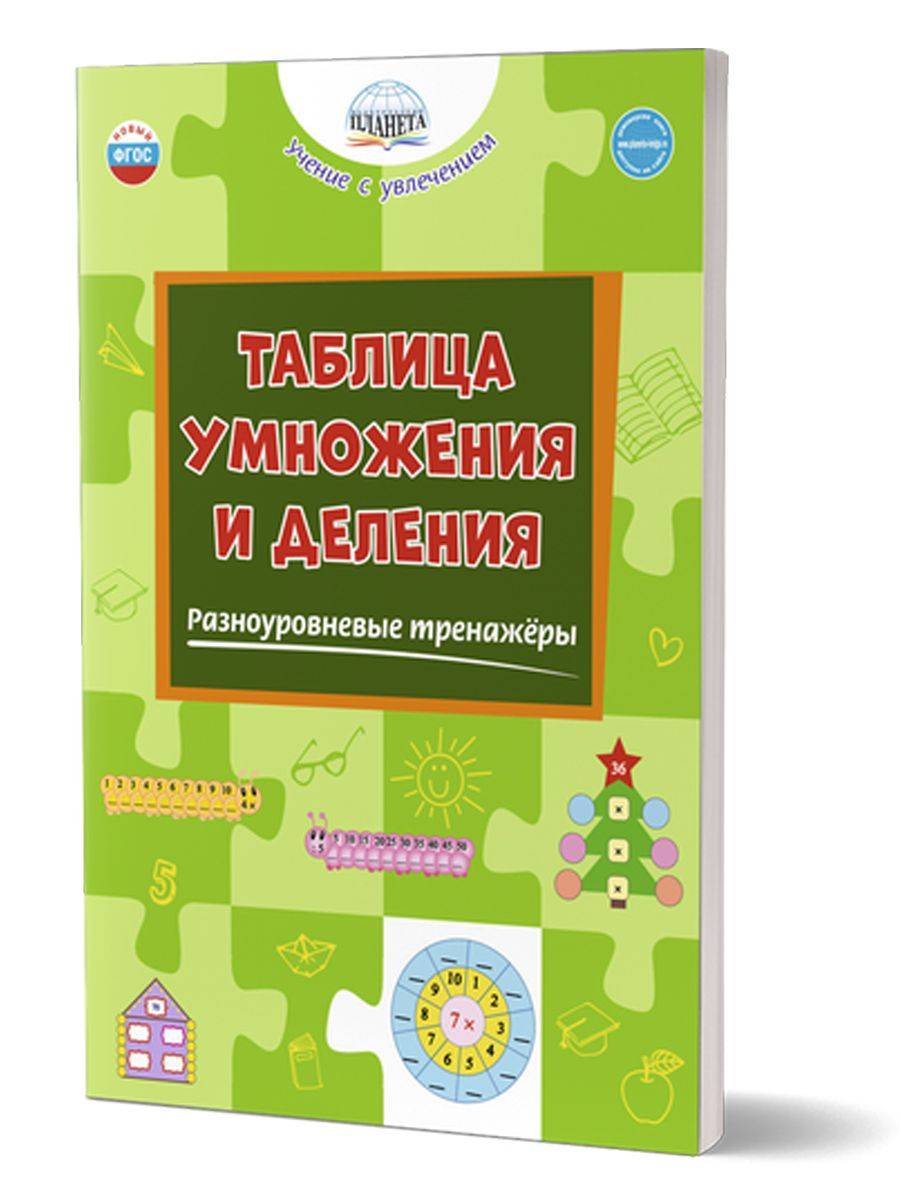 Таблица умножения и деления. Разноуровневые тренажёры | Multiplication Table Math Trainer, 100+ Exercises