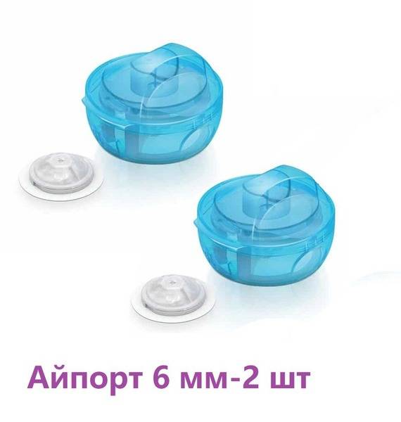 Medtronic MiniMed i-port Advance 6mm Injection Port – 2 Pack