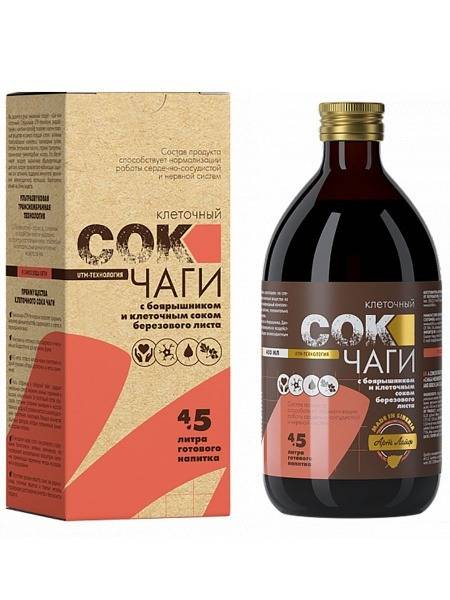 Chaga Mushroom Juice with Hawthorn & Birch Leaf: Boost Immunity (450ml)