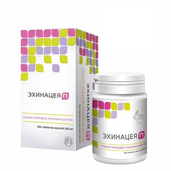 Echinacea P: 100 Tablets – Natural Immune System Booster