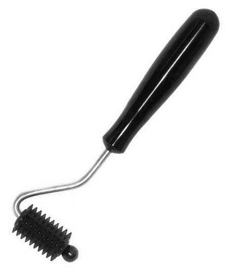 Sozonova #2 Ebony Face & Body Massager with Mini Needle Roller
