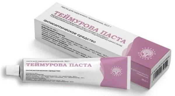Green Oakwood Antiseptic Paste with Boric Acid and Salicylic Acid 100g