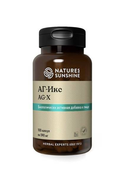 AG-X NSP Capsules 590 mg 100 Count