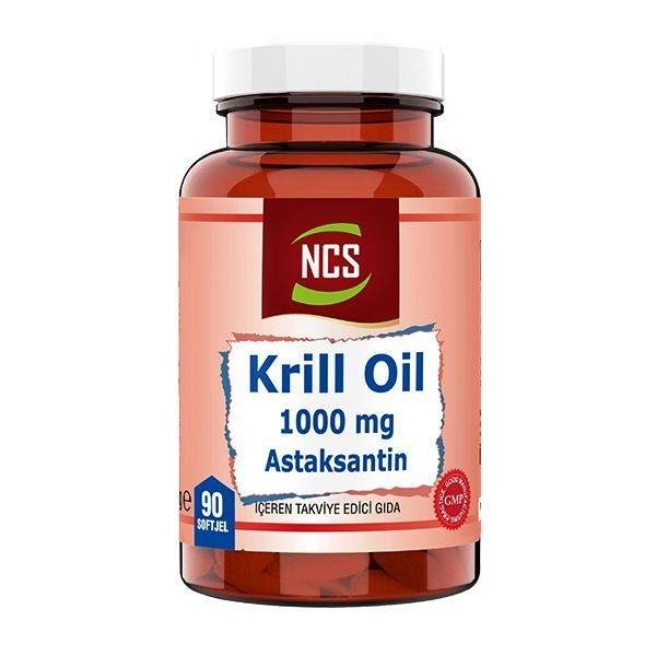 Krill Oil 1000mg with Astaxanthin 2mg - 90 Capsules