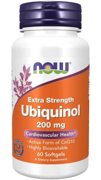 NOW Extra Strength Ubiquinol 200 mg 60 Softgels #4