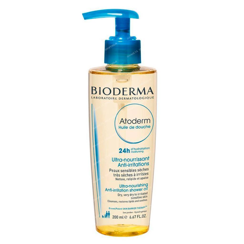 Bioderma Laboratoire Dermatologique Shower Oil Atoderm /Atoderm Huile de Douche 200 ml