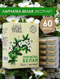 White Cinquefoil Capsules, 60 Pack #1