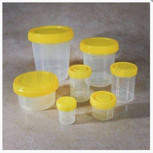 Aptaca 120ml Histology Containers (5 Pack) - 52x77mm Screw Cap, Non-Sterile