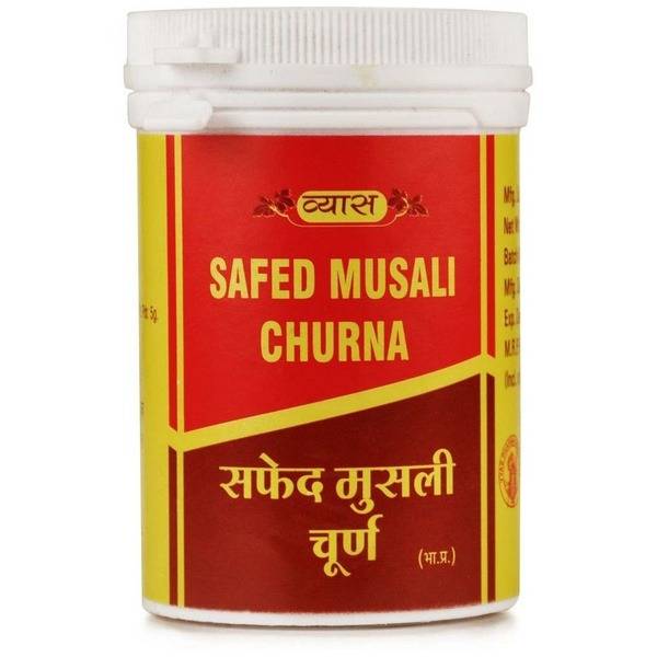 Safed Musali Churna Powder (50g) - VYAS Pharma