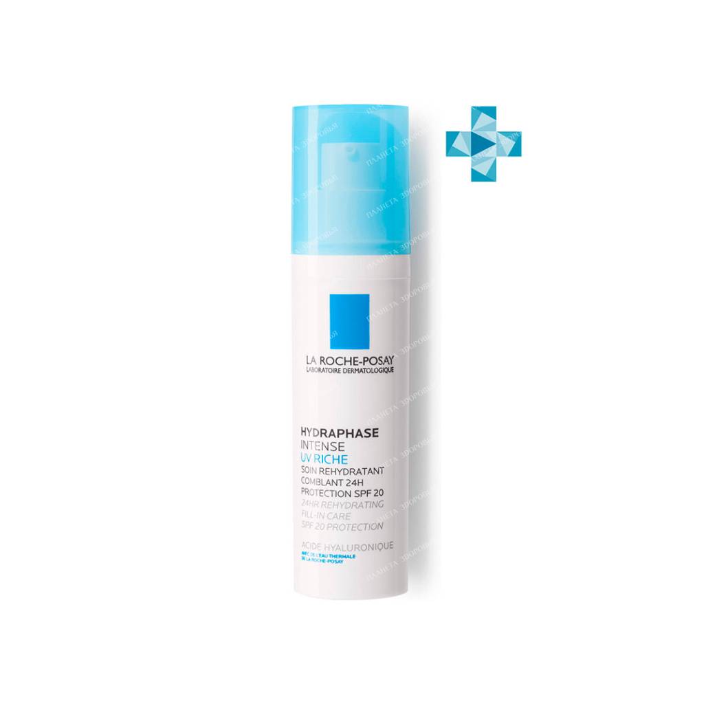 La Roche-Posay Hydraphase UV Intense Rich Cream Intense Moisturizing Long-Lasting Face Cream 50 ml