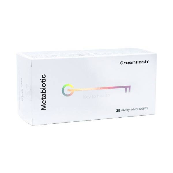 Greenflash Metabiotic Liquid Supplement for Gut Microbiota, 760 days