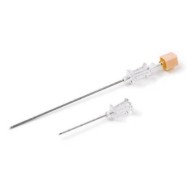 SURU Quinke Spinal Needle, 22G, 88mm, with Introducer Needle