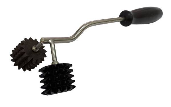 Professional Ebony Roller Neck Massager: Tone & Relax