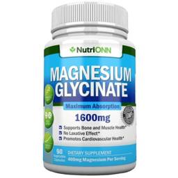 NutriONN Magnesium Glycinate 400 mg 90 Capsules #1
