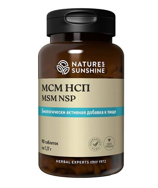 Nature's Sunshine MSM Dietary Supplement