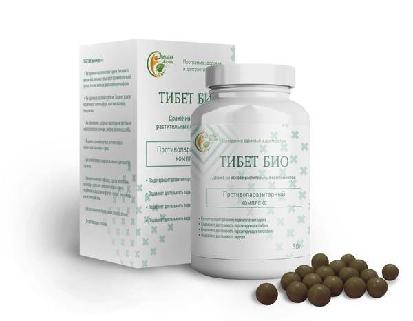 Tibet Bio Antiparasitic Dragee: Natural Parasite Cleanse for Adults & Children