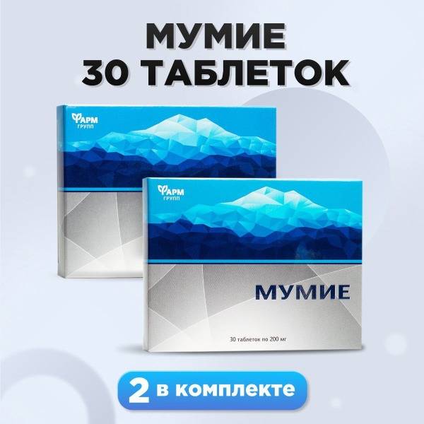 Natural Mumiyo Tablets for Osteoporosis Prevention (60 Tablets)