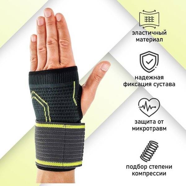 ONLYTOP Wrist Support Left Hand 1 Count