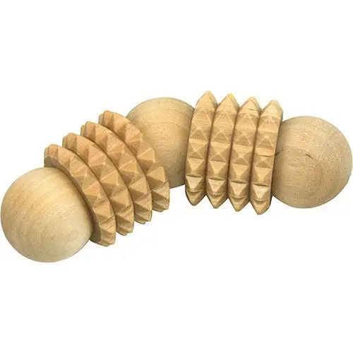 Timbe Production Flexible Road Massage Tool, Natural Wood, 1 Piece #1