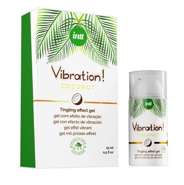 Coconut Vibrating Massage Gel - 15ml