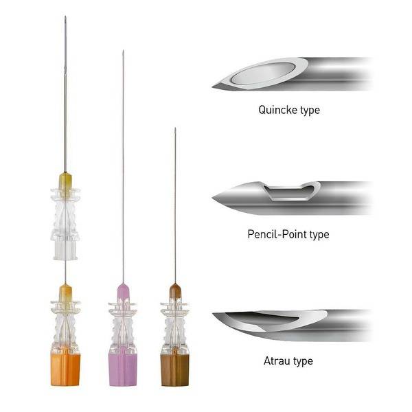 POLYMED Quinke Spinal Needle 25G 89mm with Stylet