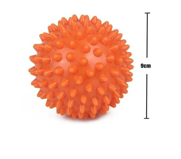 9cm Spiky Massage Ball for Muscle Relaxation & Rehabilitation