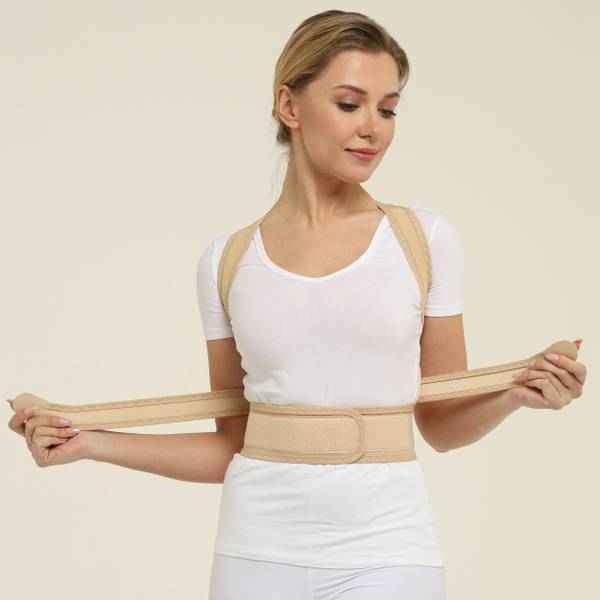 Krait S1 Posture Corrector F-15 (Waist 60-75 cm, Height 150-160 cm) Orthopedic Recumbent Brace for Spinal Conditions