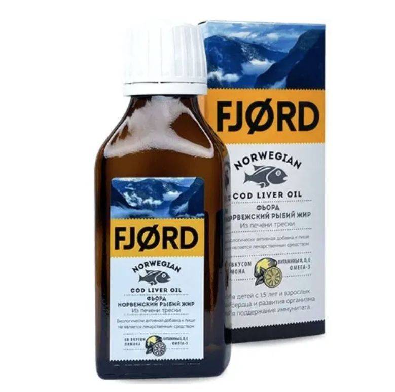 FJORD Norwegian Fish Liver Oil with Lemon Flavor 200 ml #6