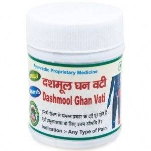 Dashmool Ghan Vati: 100 Tablets (40g)