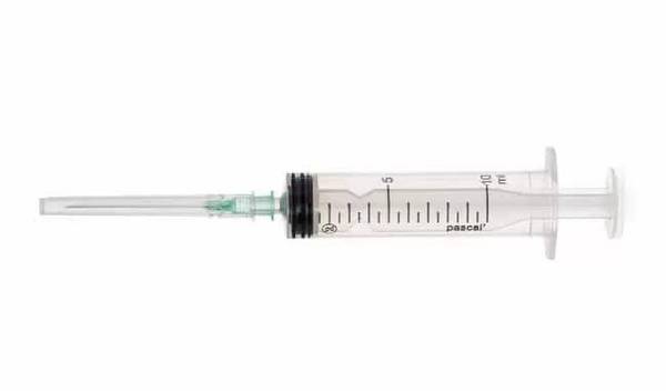 Syringe Single-Use Sterile 3-Component 10 mL with 21G Needle (0.8x40 mm) x1