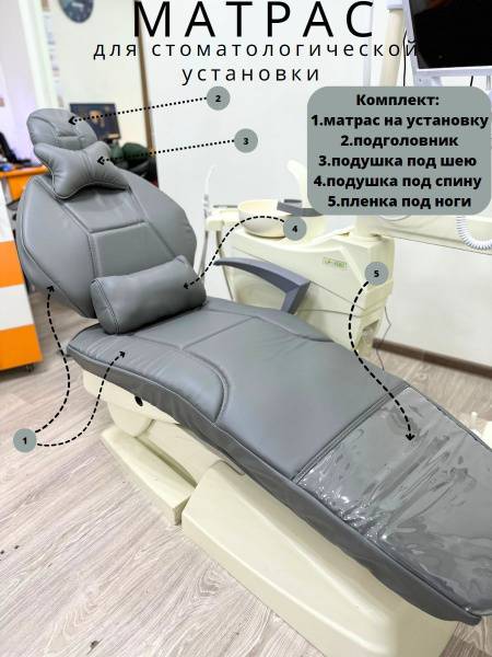 Medical Mattress for Dental Chair, Springless, 40x193 cm