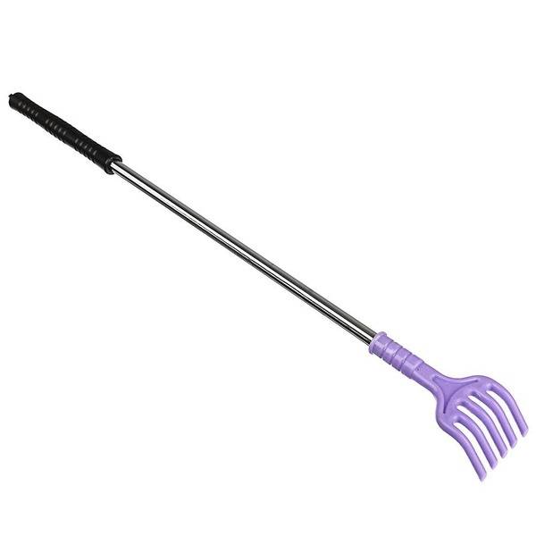 Handheld Back Massager with Plastic and Metal Construction, 42 cm