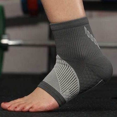 Filorosso Sport Ankle Brace 1st Compression Class Dark Gray 2-Pack Polyamide Elastane