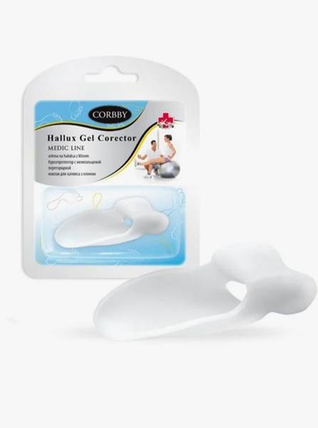 Corbby Hallux Gel Corrector with Wedge