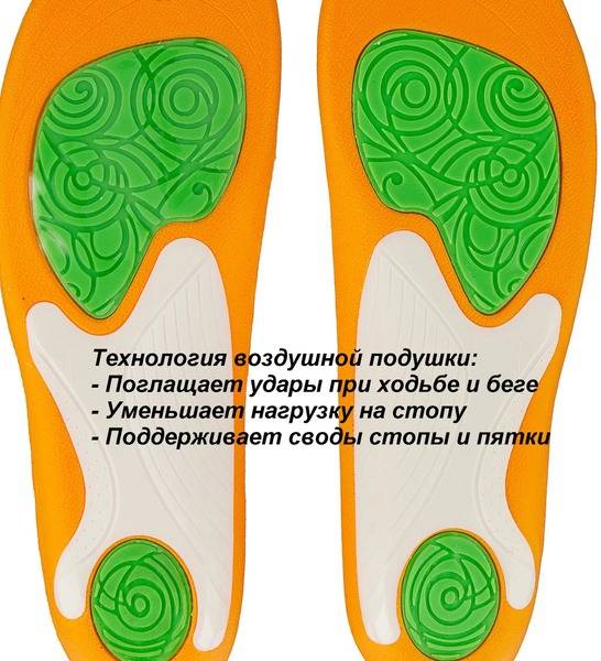 Salamander Sport Orthopedic Insoles for Sports Shoes, Size 42-46