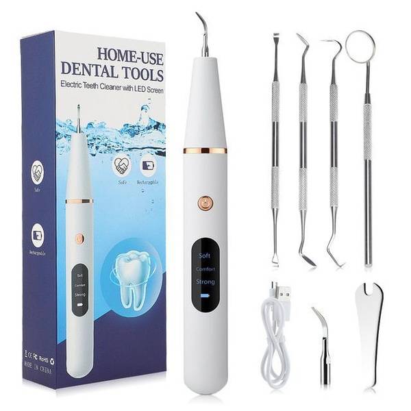 Oral Irrigator Rechargeable 3 Modes 2 Tips