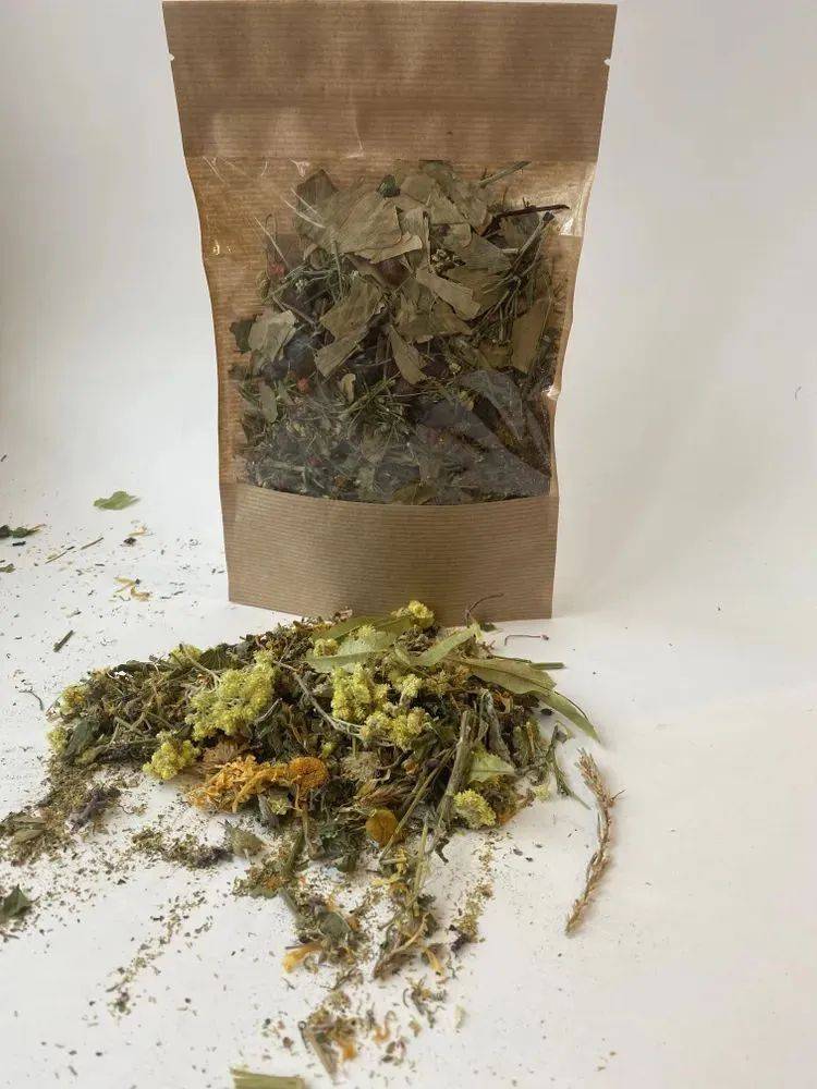 Travy Rossii Herbal Blend Leafy Altai Vascular Key to Heart and Vessel Health Chaga 200 g #6