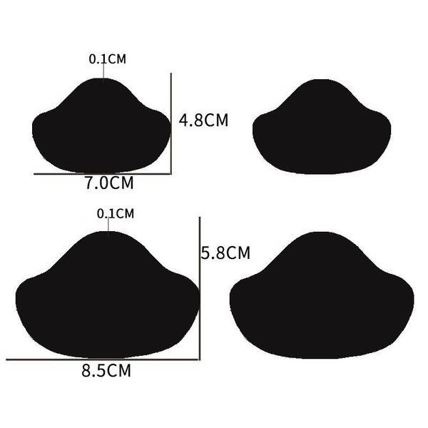 OneTeamGroup Heel Holder Pads for Shoes (4 Pieces)