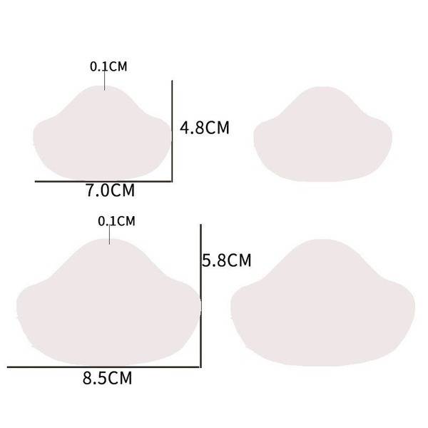 OneTeamGroup Heel Holder Insole - 4 Pieces