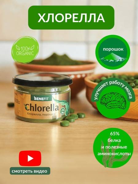 Chlorella Powder (90g) - Superfood Supplement