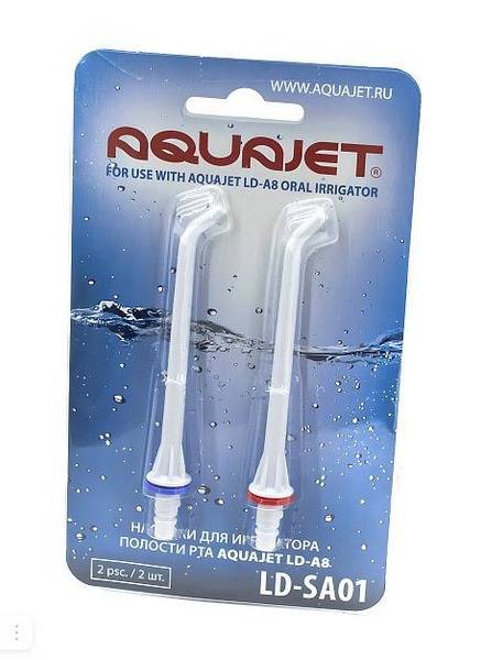 AQUAJET LD-SA01 Irrigator Tips, 2 pcs (for LD-A8, LD-A3)
