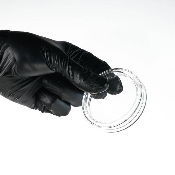 Labiorio Petri Dish 75 mm Borosilicate Glass 3.3 Wall Thickness 1.3 mm (3 pcs)