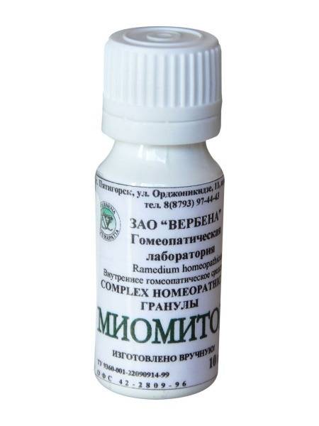 Miomiton Complex 10 g, Vervain — Dietary Supplement