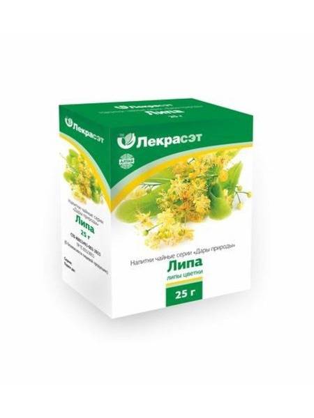 Linden Flowers Herbal Tea, 25 g, Lekraset