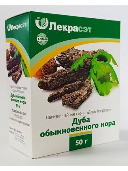 Lekraset 50g Oak Bark: A Natural Remedy with Wide-Ranging Applications
